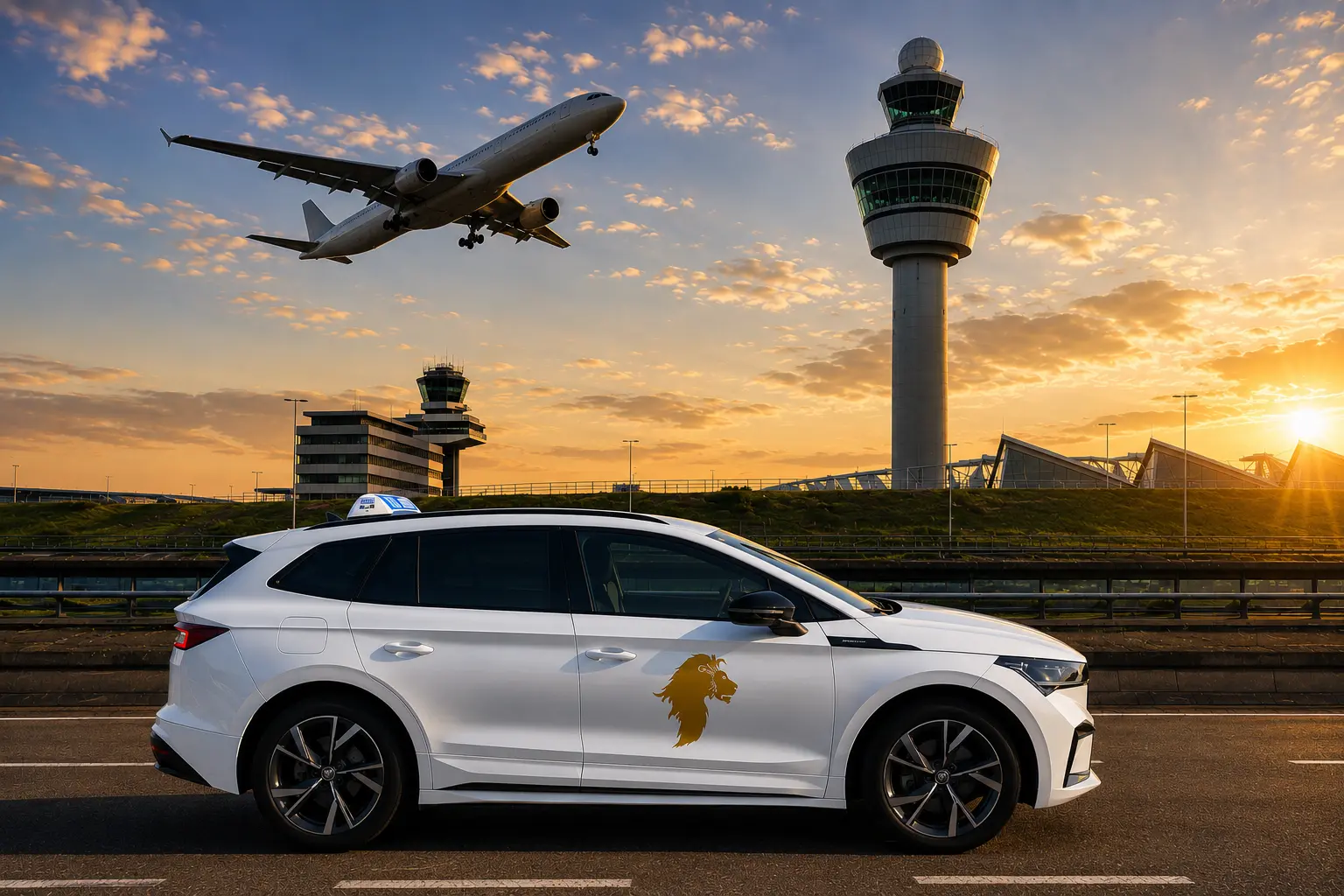 Schiphol Taxi luchthavenvervoer